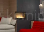 SIMPLE fire CORNER 600 lewy Biokominek do zabudowy narożny aranżacja