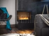 SIMPLE fire CORNER 600 lewy Biokominek do zabudowy narożny aranżacja