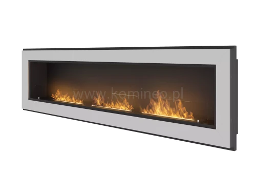 Biokominek SIMPLE fire FRAME 1800 inox
