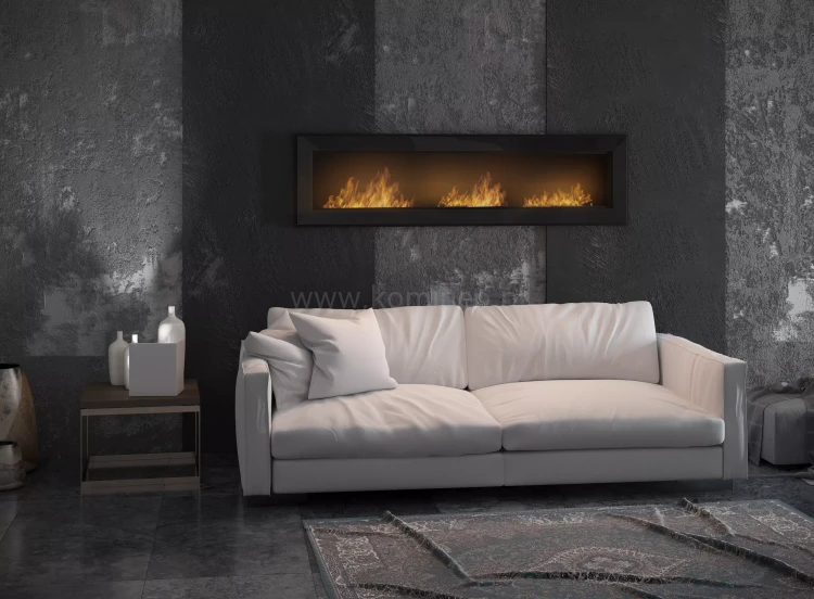 Biokominek SIMPLE fire FRAME 1800 czanry, aranżacja