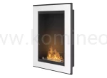 Biokominek SIMPLE fire FRAME 550 biały z szybą