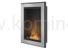 Biokominek SIMPLE fire FRAME 550 inox z szybą
