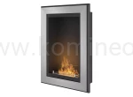 Biokominek SIMPLE fire FRAME 550 inox z szybą