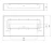 Biokominek SIMPLE fire SIMPLEBOX 500 schemat