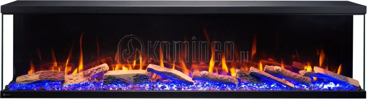 Kominek elektryczny trójstronny AFLAMO UNIQUE NH (bez grzania)