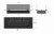Biokominek do zabudowy INFIRE INSERT BLACK 800 schemat