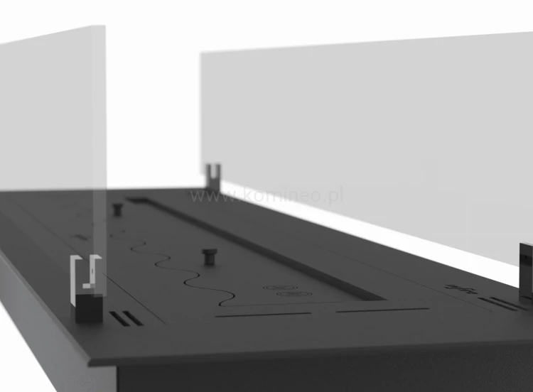 Biokominek do zabudowy INFIRE INSERT BLACK 1000