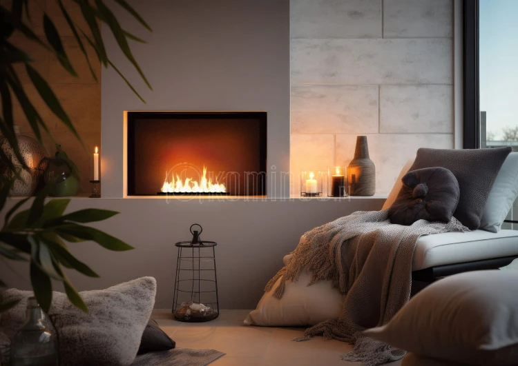 Biopalenisko INFIRE PALNIK BLACK BURNER 500 aranżacja