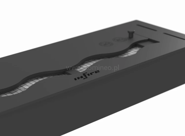 Biopalenisko INFIRE PALNIK BLACK BURNER 600