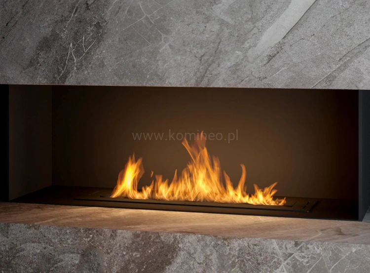 Biopalenisko INFIRE PALNIK BLACK BURNER 800 aranżacja
