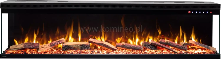 Kominek elektryczny trójstronny AFLAMO UNIQUE 153