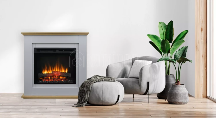 DIMPLEX PRIME Kominek elektryczny z obudową aranżacja