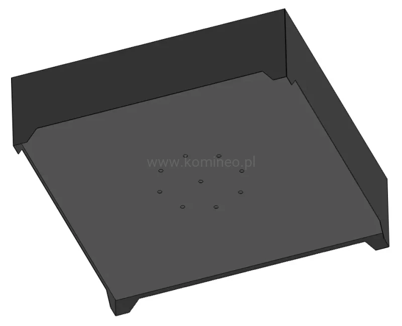 Palenisko ogrodowe INGARDEN CORTEN SQUARE 1000