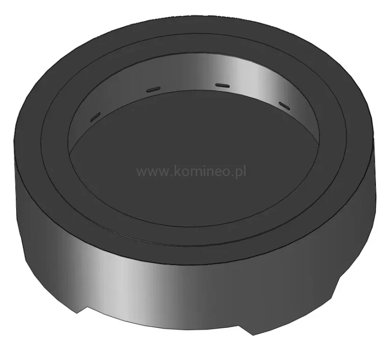 Palenisko ogrodowe INGARDEN BLACK ROUND 1000