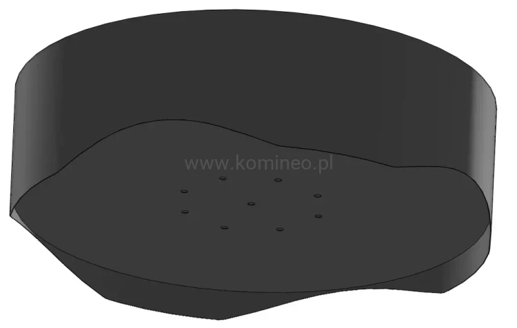 Palenisko ogrodowe INGARDEN BLACK ROUND 1000