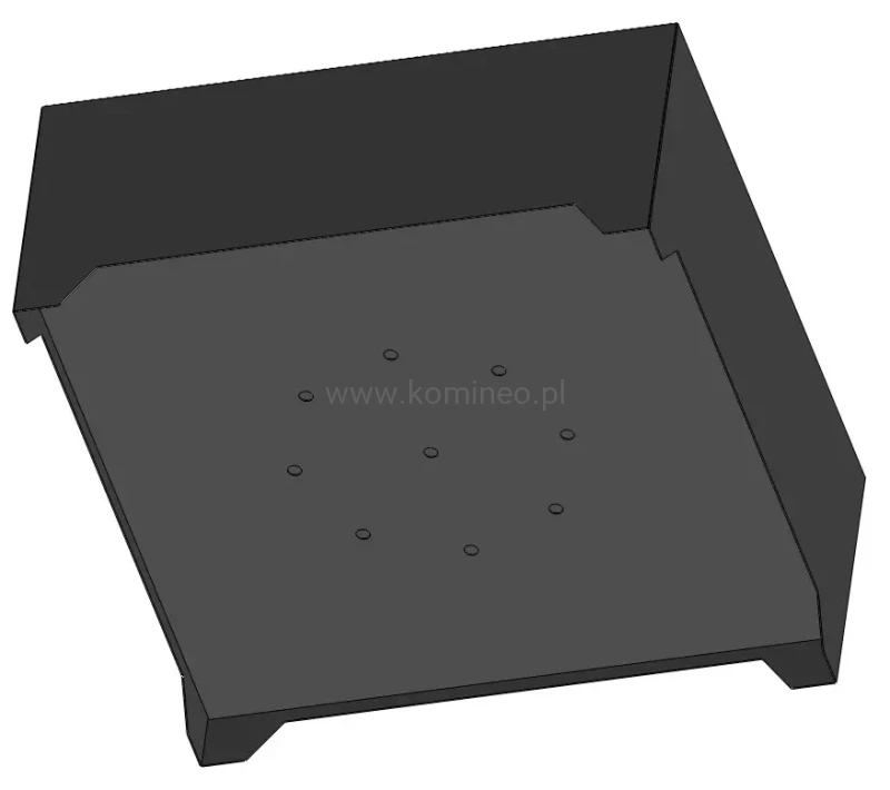 Palenisko ogrodowe INGARDEN BLACK SQUARE 700