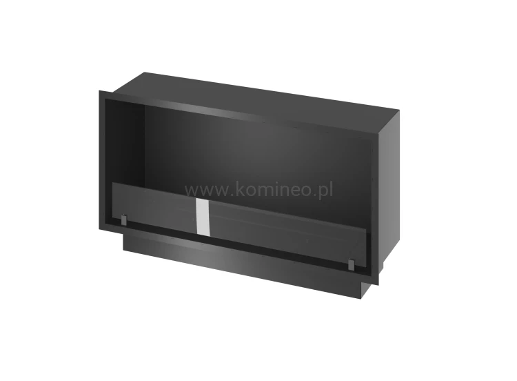 Biokominek do zabudowy INFIRE INSIDE BLACK 1000 SLIM LINE