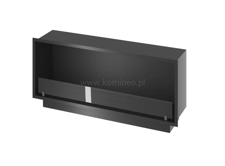 Biokominek do zabudowy INFIRE INSIDE BLACK 1200 SLIM LINE