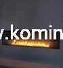 Biokominek do zabudowy INFIRE INSIDE BLACK 2000 SLIM LINE aranżacja