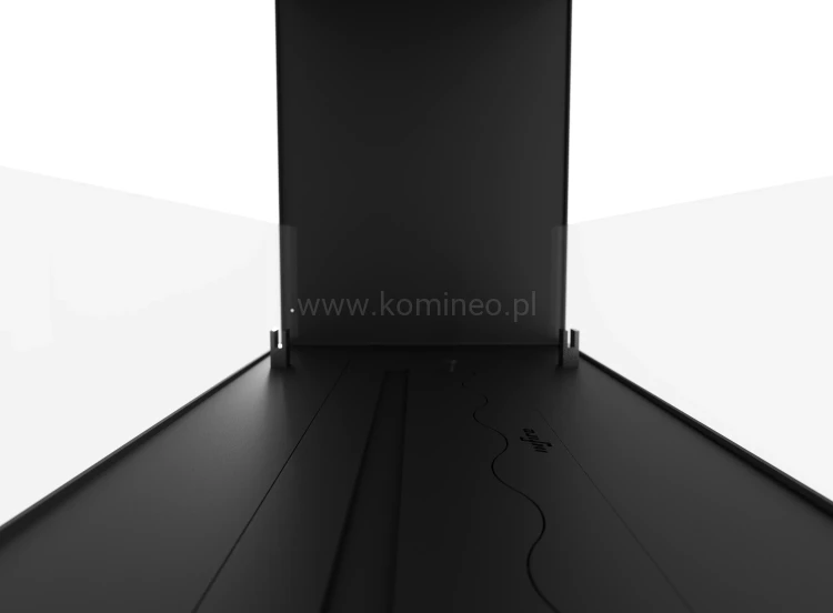 Biokominek do zabudowy INFIRE 2 SIDE 800 SLIM LINE vis a vis