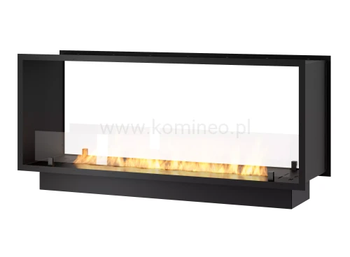 Biokominek do zabudowy INFIRE 2 SIDE 1200 SLIM LINE vis a vis