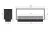 Biokominek do zabudowy INFIRE 2 SIDE 1200 SLIM LINE vis a vis schemat