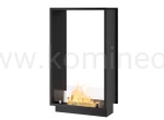 Biokominek do zabudowy INFIRE 2 SIDE 1000 SLIM LINE vis a vis pionowy