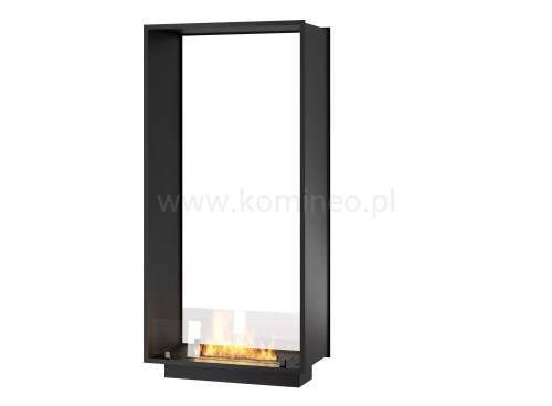 Biokominek do zabudowy INFIRE 2 SIDE 1400 SLIM LINE vis a vis pionowy