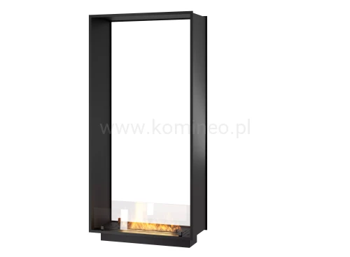 Biokominek do zabudowy INFIRE 2 SIDE 1600 SLIM LINE vis a vis pionowy