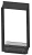 Biokominek do zabudowy INFIRE 2 SIDE 1600 SLIM LINE vis a vis pionowy