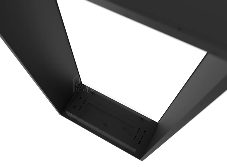 Biokominek do zabudowy INFIRE 2 SIDE 1600 SLIM LINE vis a vis pionowy
