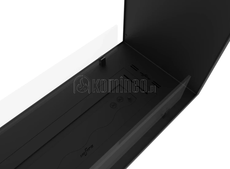 Biokominek do zabudowy INFIRE 2 SIDE 1600 SLIM LINE vis a vis pionowy