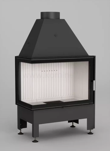 HAJDUK VOLCANO 2LAT lewy Wkład kominkowy narożny