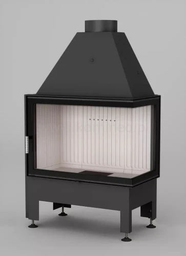 HAJDUK VOLCANO 2PAT prawy Wkład kominkowy narożny