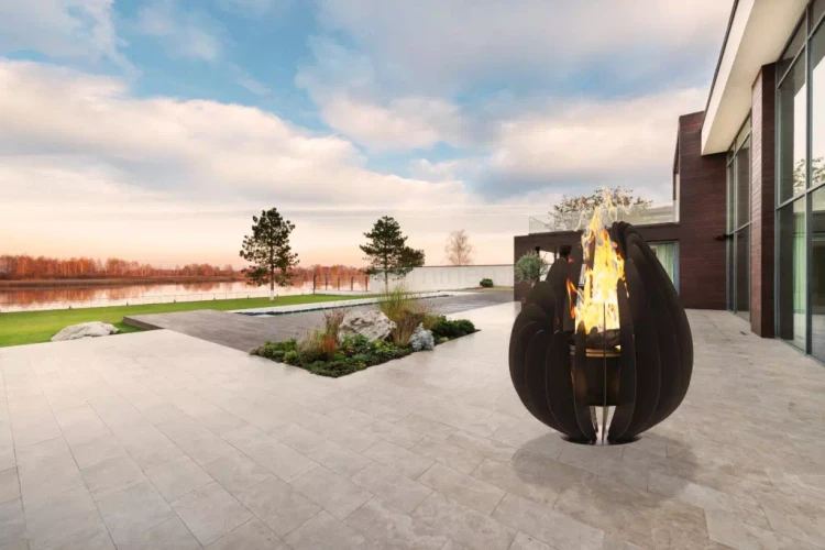 Palenisko ogrodowe UNICO TULIP aranżacja