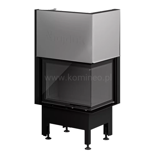 Wkład kominkowy HAJDUK SMART 2PXTh prawy ciemna ceramika