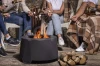 Żeliwne palenisko ogrodowe INFIRE INGARDEN FIREPLY, bezdymne, z grillem - aranżacja