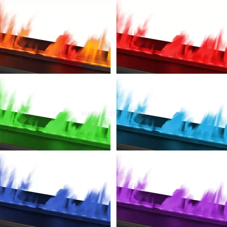 DIMPLEX Kaseta 500 Projects Multi Colour 3D Optimyst - kolory płomienia