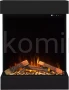 Kominek elektryczny trójstronny AFLAMO DAME BLACK