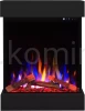 Kominek elektryczny trójstronny AFLAMO DAME BLACK