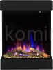 Kominek elektryczny trójstronny AFLAMO DAME BLACK