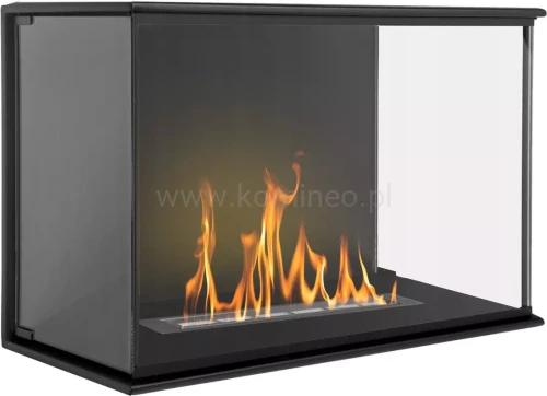 AFLAMO LARES 80 Biokominek trójstronny do zabudowy