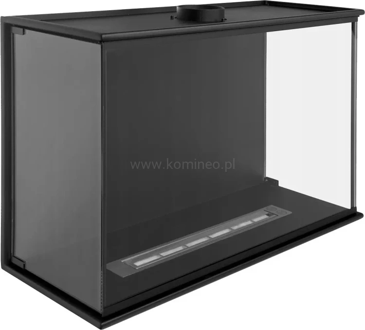 AFLAMO LARES 80 Biokominek trójstronny do zabudowy