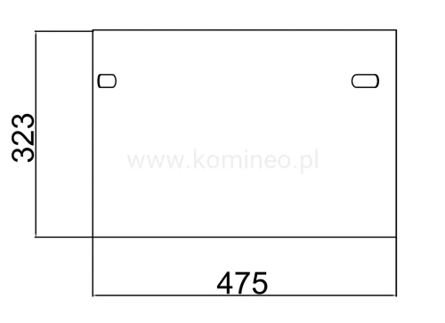 AFLAMO SOL Biokominek wolnostojący schemat