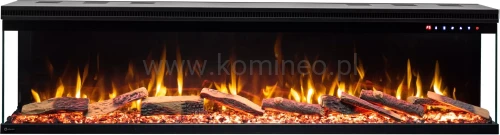 Kominek elektryczny trójstronny AFLAMO UNIQUE 165