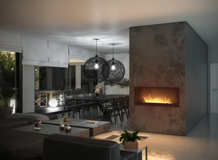 Biokominek INFIRE INSIDE 1200 BLACK