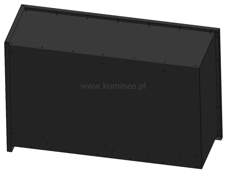 INFIRE INSIDE P800 Vers1 prawy Biokominek do zabudowy narożny