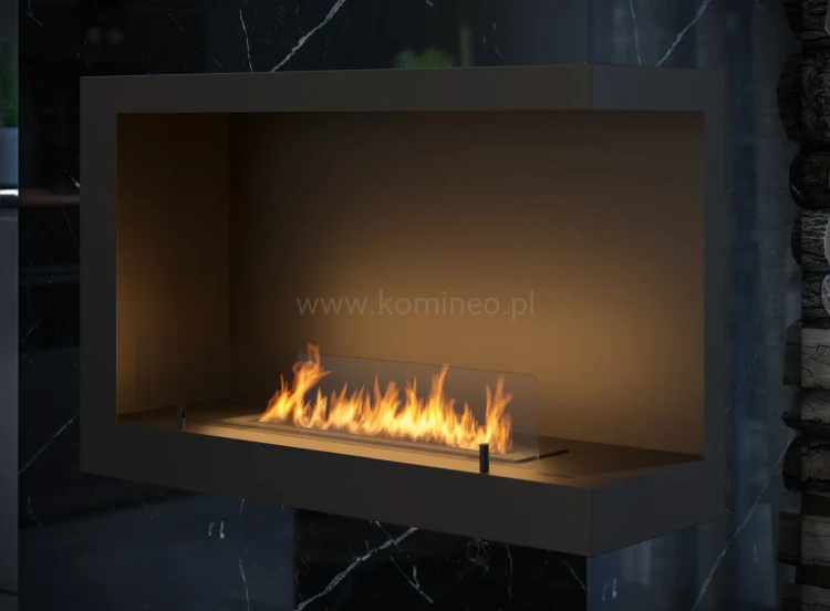 INFIRE INSIDE P800 Vers1 prawy Biokominek do zabudowy narożny