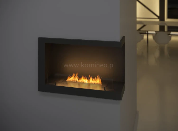 INFIRE INSIDE P800 Vers1 prawy Biokominek do zabudowy narożny
