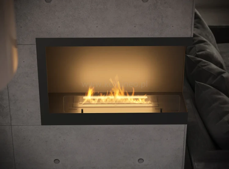 INFIRE INSIDE P800 Vers1 prawy Biokominek do zabudowy narożny